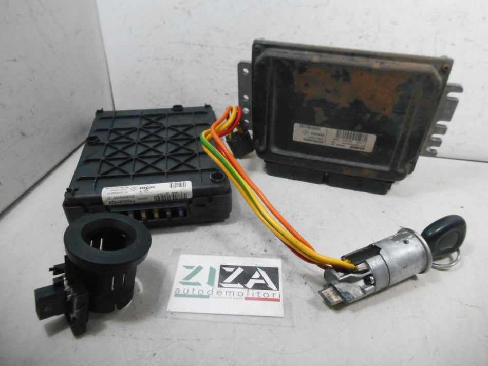 Kit Chiave ECU Renault Megane I SW 1.6 79kw K4MA7 1999 8200035692 7700110471 S110030034B