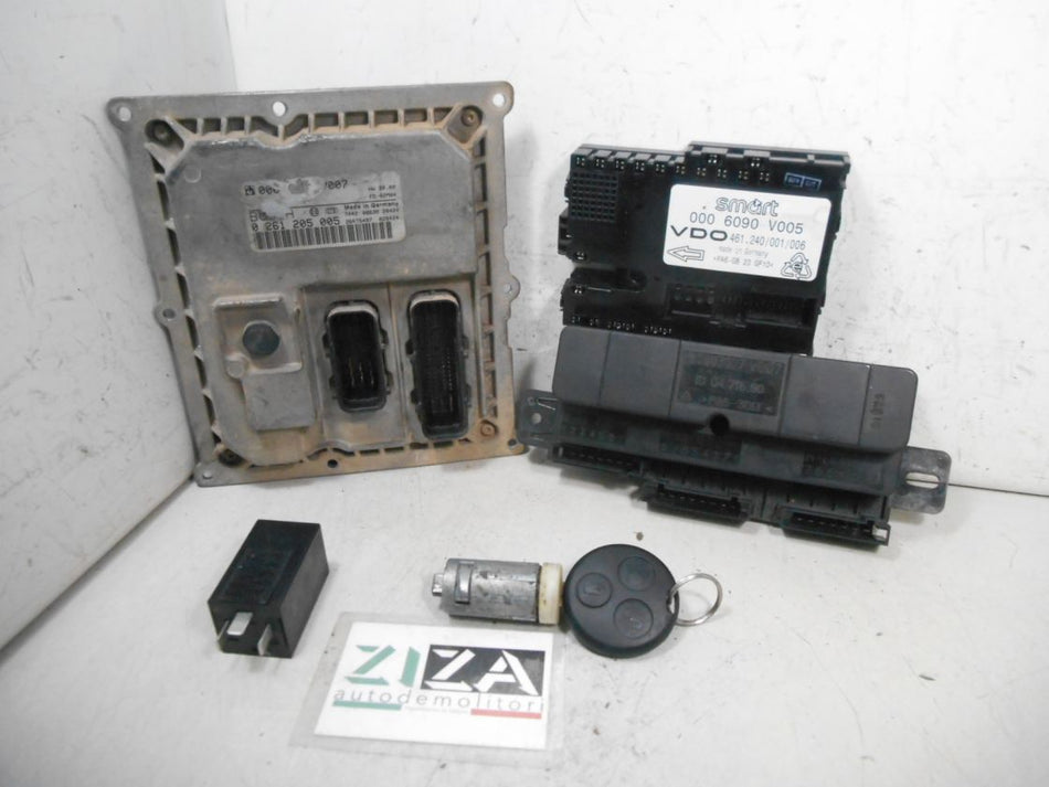 Kit Chiave ECU Smart Fortwo W450 600 40kw 13 2002 0003107V007 0261205005
