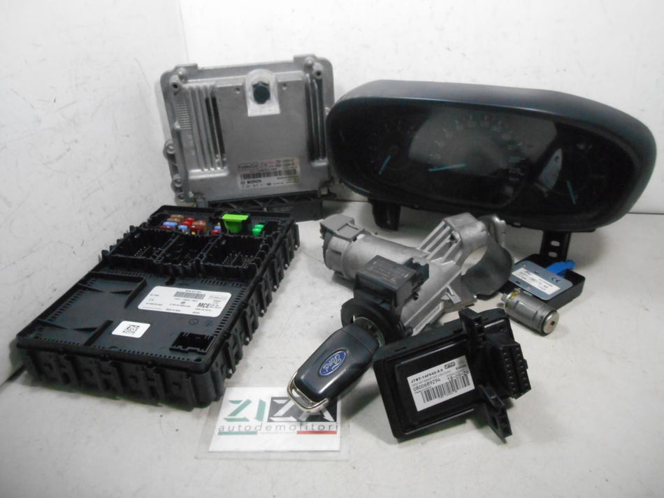 Kit Chiave ECU Ford Ka+ 1.5 TDCi 70kw XUKE 2019 J7B5-12A650-GF 0281035911