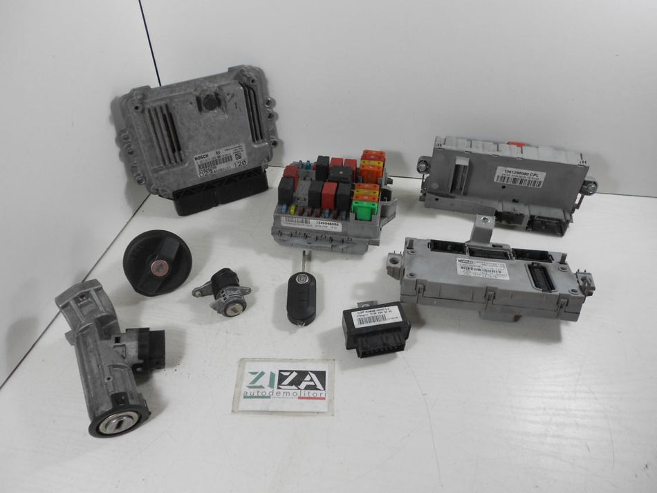 Kit Chiave ECU Fiat Ducato III 2.3 120cv F1AE0481D 2009 51824236 0281014209