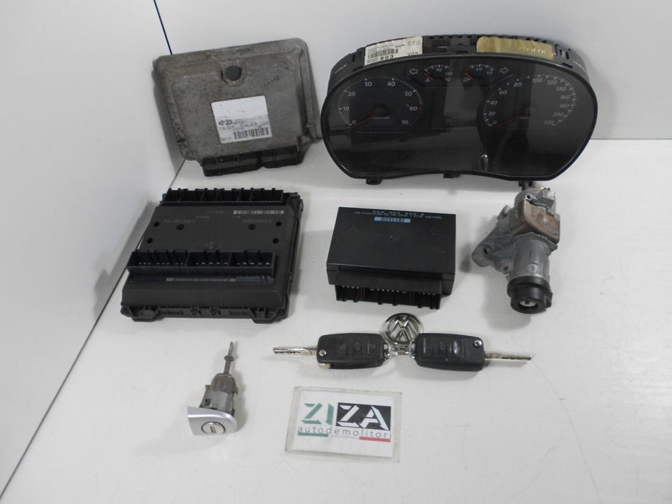 Kit Chiave ECU VW Polo 9N3 1.4 75cv BKY 2005 036906034HA 6160115005 IAW4TVHA
