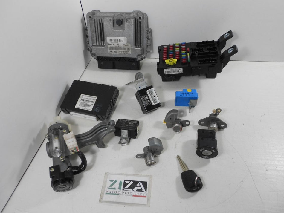 Kit Chiave ECU Kia Rio II 1.5 110cv D4FA 2006 0281012332 39101-2A610