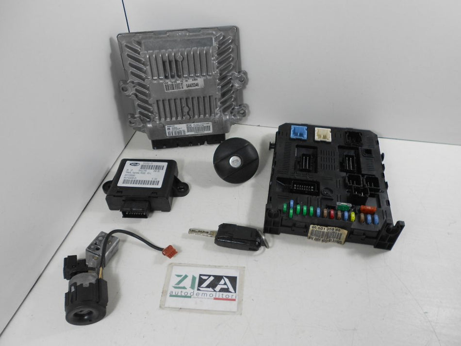 Kit Chiave ECU Peugeot 307 2.0 100kw RHR 2005 9660497480 5WS40277G-T SID803A