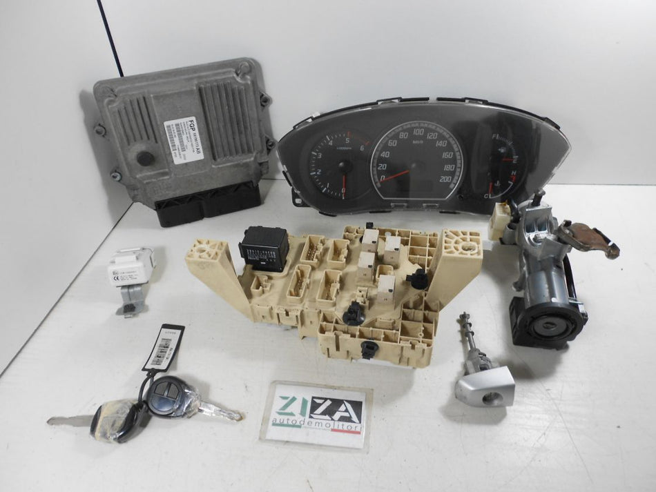 Kit Chiave ECU Suzuki Swift IV 1.3 51kw 69cv Z13DT 2006 55195173 34100-62JG0