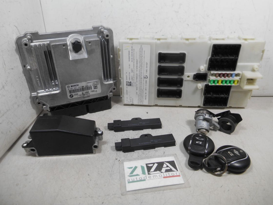 Kit Chiave ECU Mini Cooper F55 1.5 D 85kw B37C15A 2015 0281031944 8586766-01