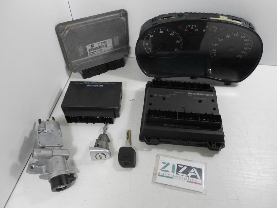 Kit Chiave ECU VW Polo 9N 1.2 12V 47kw 64cv AZQ 2002 03E906033 5WP40163-04