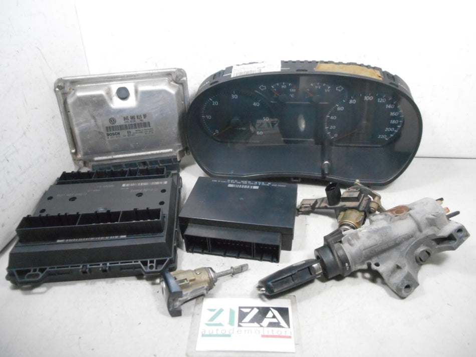 Kit Chiave ECU VW Polo 9N3 1.4 TDI 51kw BNM 2006 045906019BP 0281012194