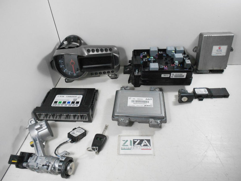 Kit Chiave ECU Chevrolet Aveo T300 1.2 63kw A12XER 2012 12645482 12642927