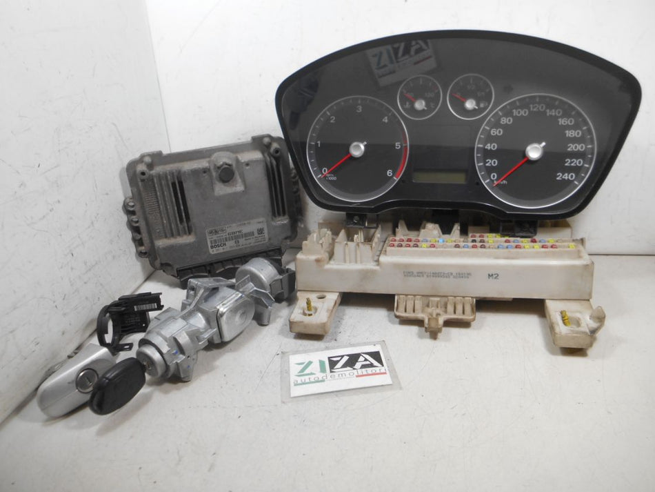 Kit Chiave ECU Ford Focus II 1.6 80kw 109cv G8DA 2005 4M51-12A650-ND