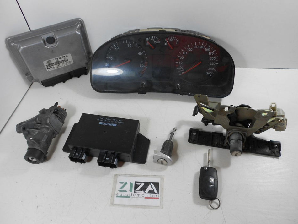 Kit Chiave ECU VW Passat 3B 1.9 TDI 110cv AFN 1999 038906018GA 0281010170