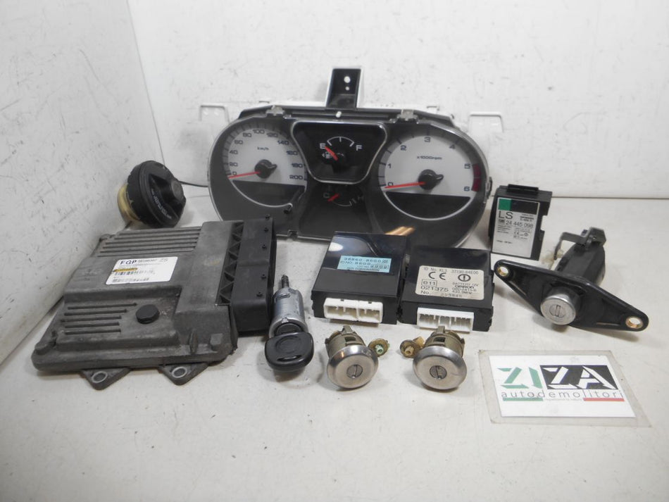 Kit Chiave ECU Suzuki Ignis 1.3 51kw 69cv Z13DT 2005 55196357 34100-86GC0 MJD6J0.S3
