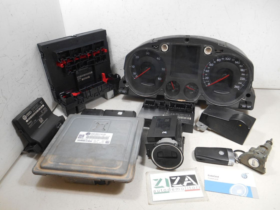 Kit Chiave ECU VW Passat 3C SW 2.0 TDI 140cv BKP 2006 03G906018CE 5WP45610AC