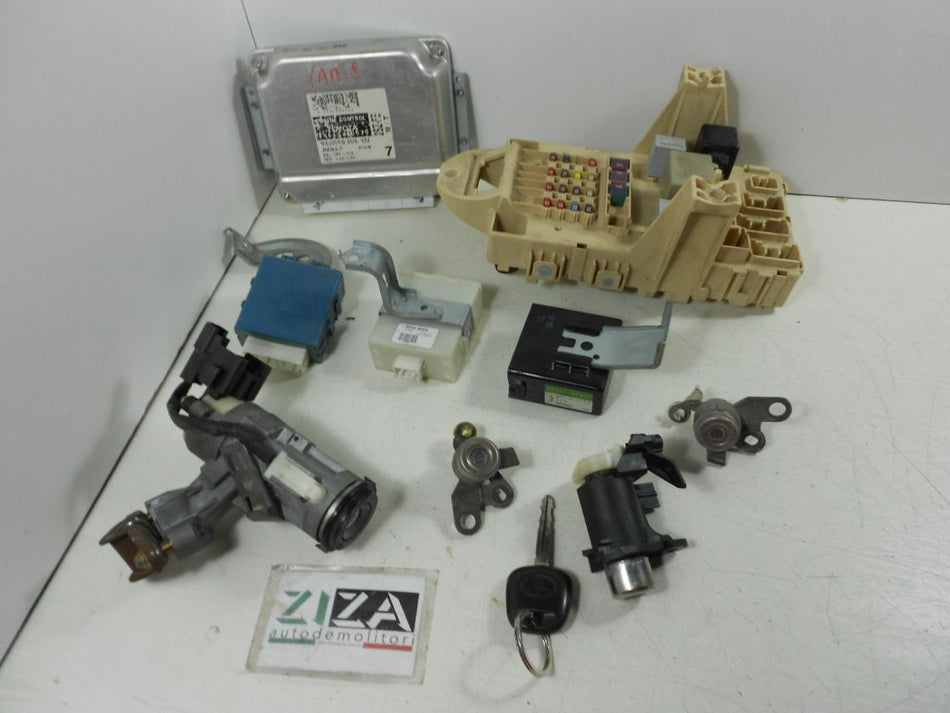 Kit Chiave ECU Toyota Yaris XP10 1.3 64kw 87cv 2SZFE 2003 89661-0D070