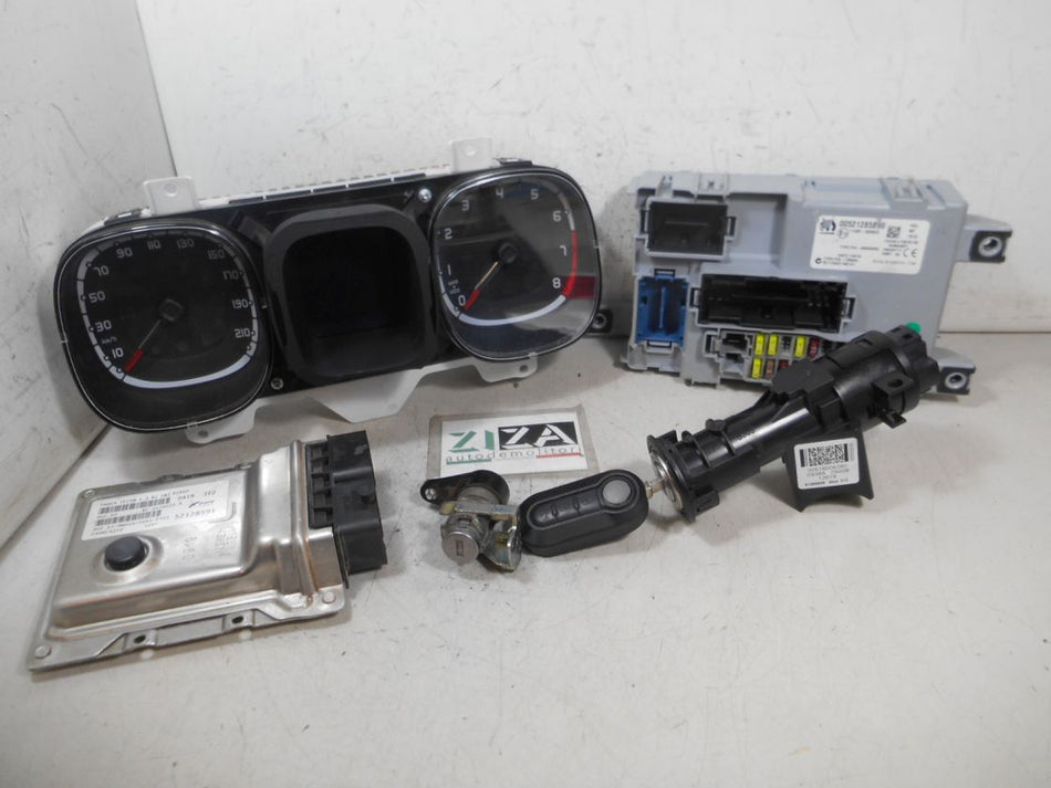 Kit Chiave ECU Fiat Panda 319 1.2 69cv 169A4000 2019 52128591