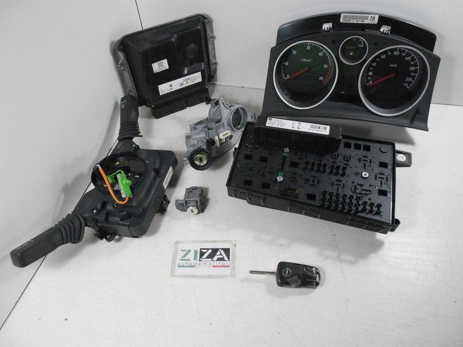 Kit Chiave ECU Opel Astra H 1.7 81kw Z17DTR 2009 55571776 MB275800-9540
