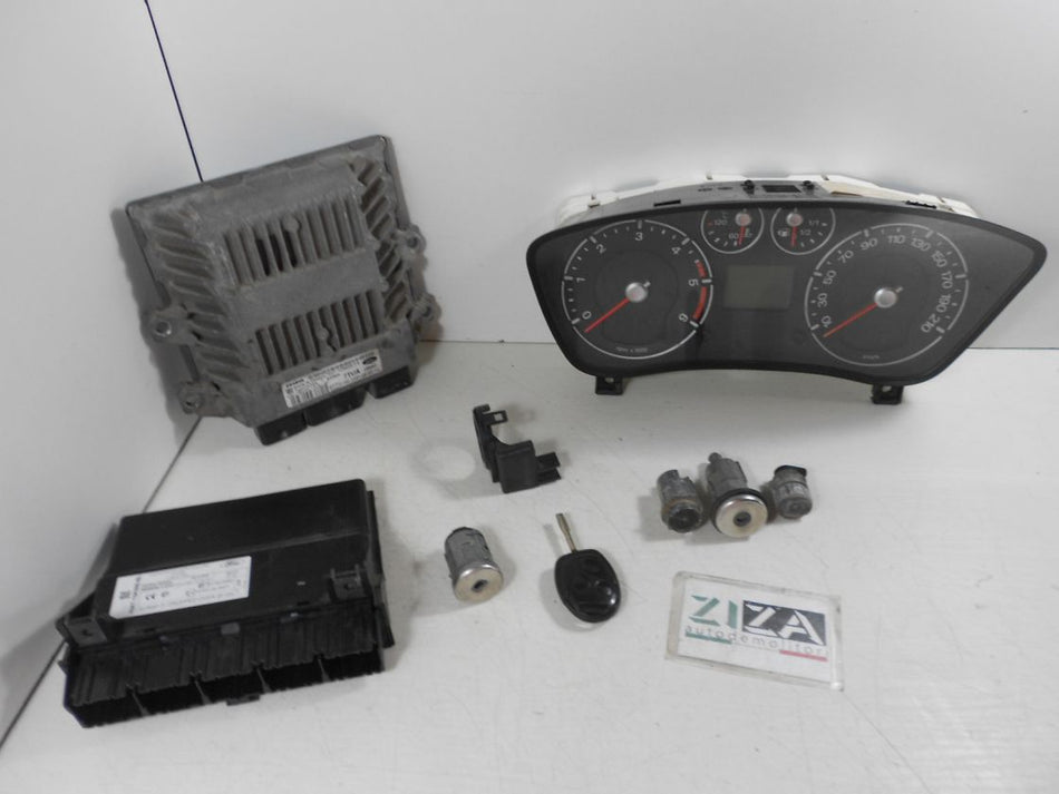 Kit Chiave ECU Ford Fusion 1.4 68cv F6JB 2008 7S61-12A650-FA SID804