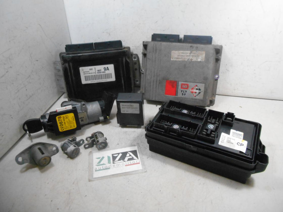 Kit Chiave ECU Chevrolet Matiz 800 B/GPL 38kw 52cv A08S3 2009 96801800