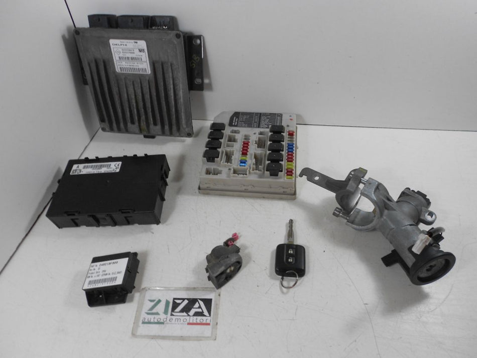 Kit Chiave ECU Nissan Micra K12 1.5 DCI 48kw 65cv K9K 2004 8200334419