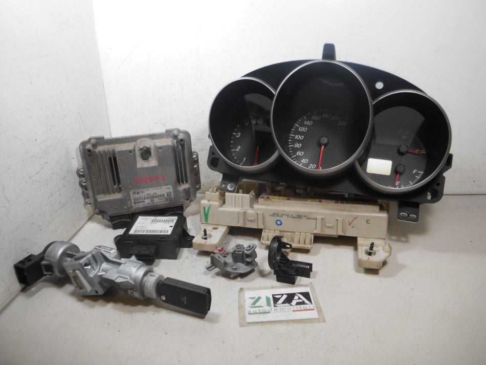 Kit Chiave ECU Mazda 3 BK 1.6 80kw 109cv Y6 2006 0281012530 5M61-12A650-BA