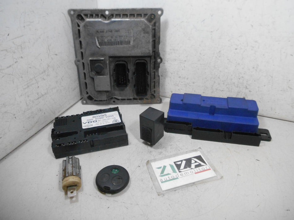 Kit Chiave ECU Smart Fortwo W450 800 30kw 61 2002 0002749V001 0281010161