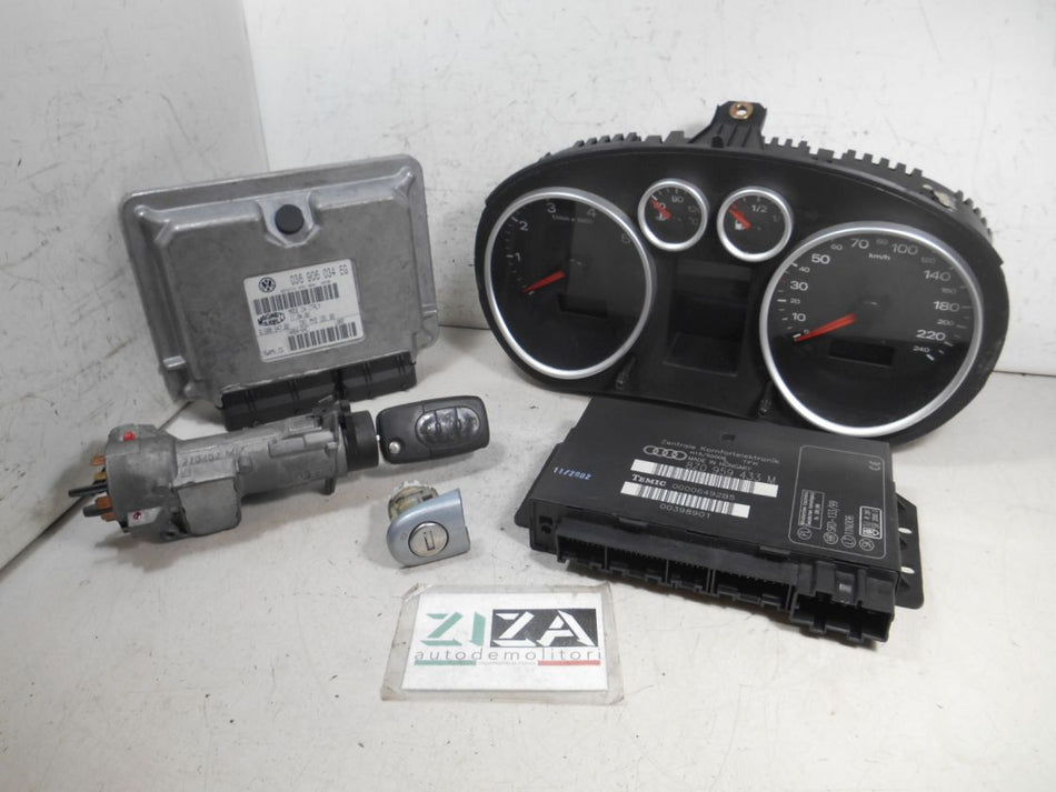 Kit Chiave ECU Audi A2 1.4 55kw 75cv AUA 2002 036906034EG IAW4MV.EG