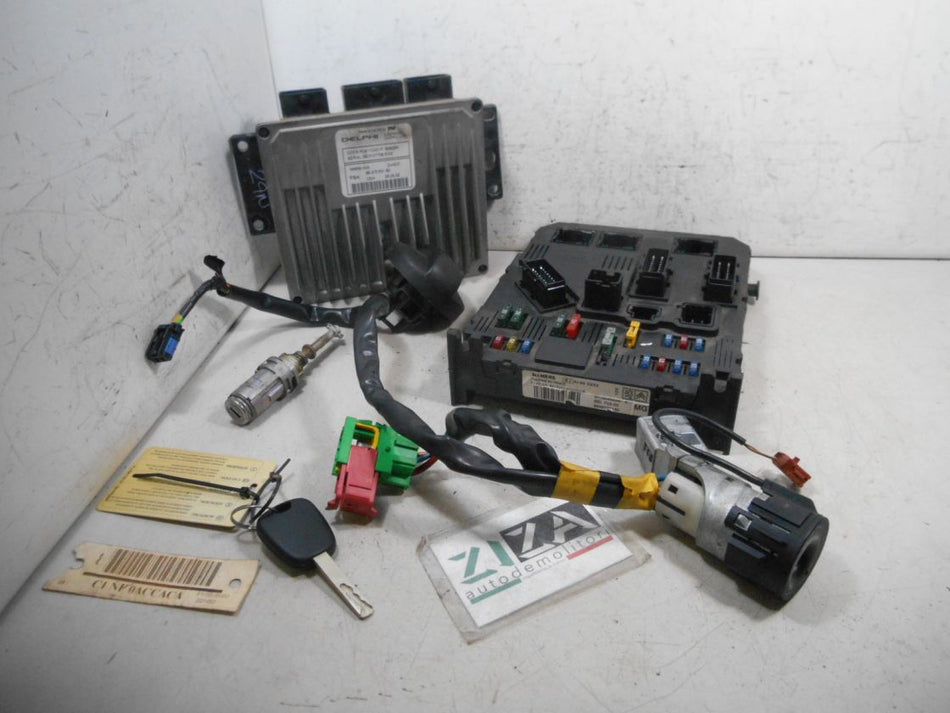 Kit Chiave ECU Citroen C3 I 1.4 66kw 90cv 8HY 2002 9647563180