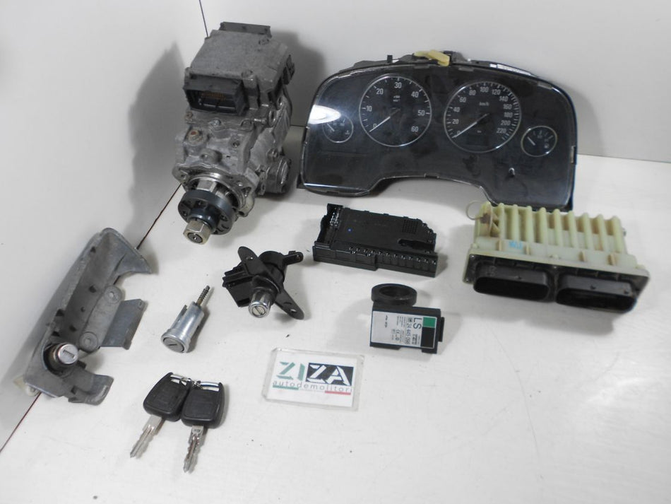 Kit Chiave ECU Opel Zafira A 2.2 16V DTI 92kw Y22DTR 2004 0281011055 55352863