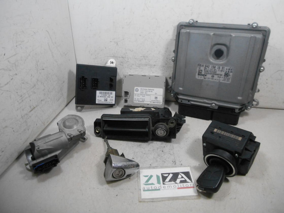 Kit Chiave ECU Mercedes W211 E320 3.0 165kw 642921 2006 A6421501691 0281012843