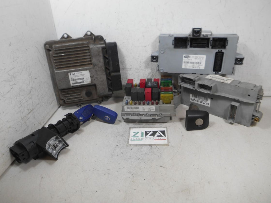 Kit Chiave ECU Fiat Idea 1.3 Mjet 51kw 188A9000 2005 51744426 MJD6JF.M1