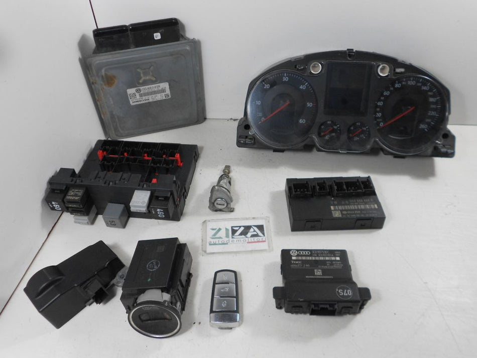 Kit Chiave ECU VW Passat 3C SW 2.0 TDI 140cv BKP 2006 03G906018ER 5WP45516AA