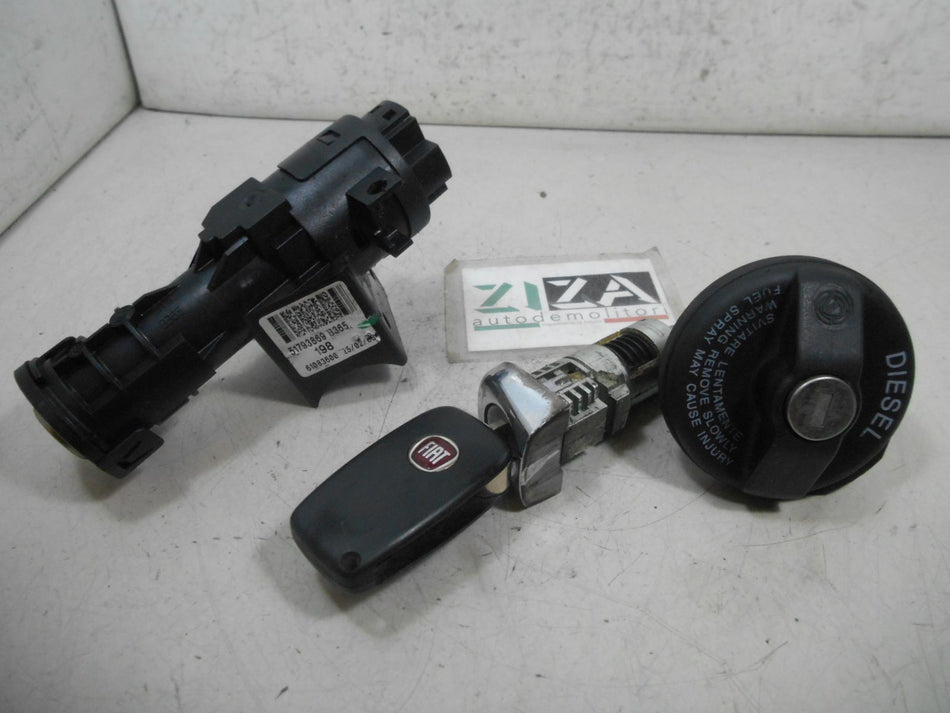 Set Chiave + Cilindretto + Nottolini Fiat Bravo 198 2008 51793869