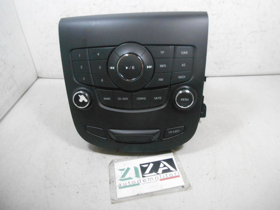 Cassetto + Pulsantiera Centrale Autoradio Chevrolet Orlando 2012 95020065