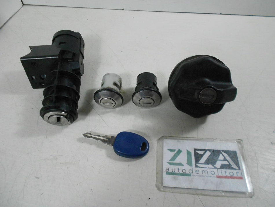 Cilindretto Avviamento + Chiave + Nottolini + Tappo Serbatoio Fiat Strada 2000