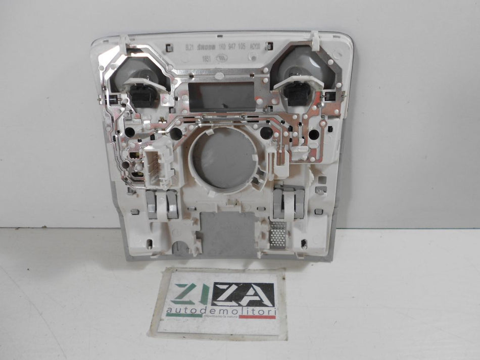 Plafoniera Luce Interna Anteriore Skoda Octavia 5E Res 2019 1K0947105AC 1K0947133H