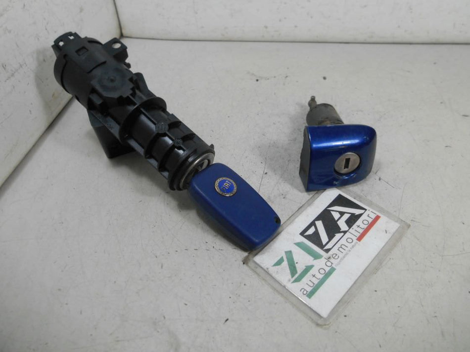 Set Chiave + Cilindretto Avviamento + Nottolino Porta Fiat Idea 2006