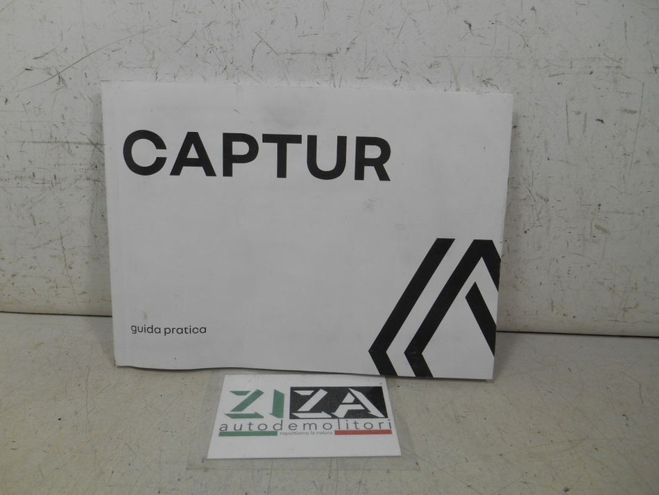 Libretto Manuale Guida Pratica Renault Captur II Res 2025 Italiano 999109453S 06/2024