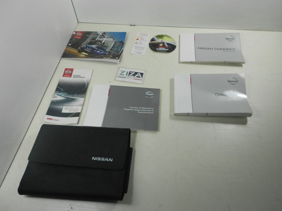 Libretto Manuale Uso Manutenzione Italiano Nissan Qashqai J11 2017