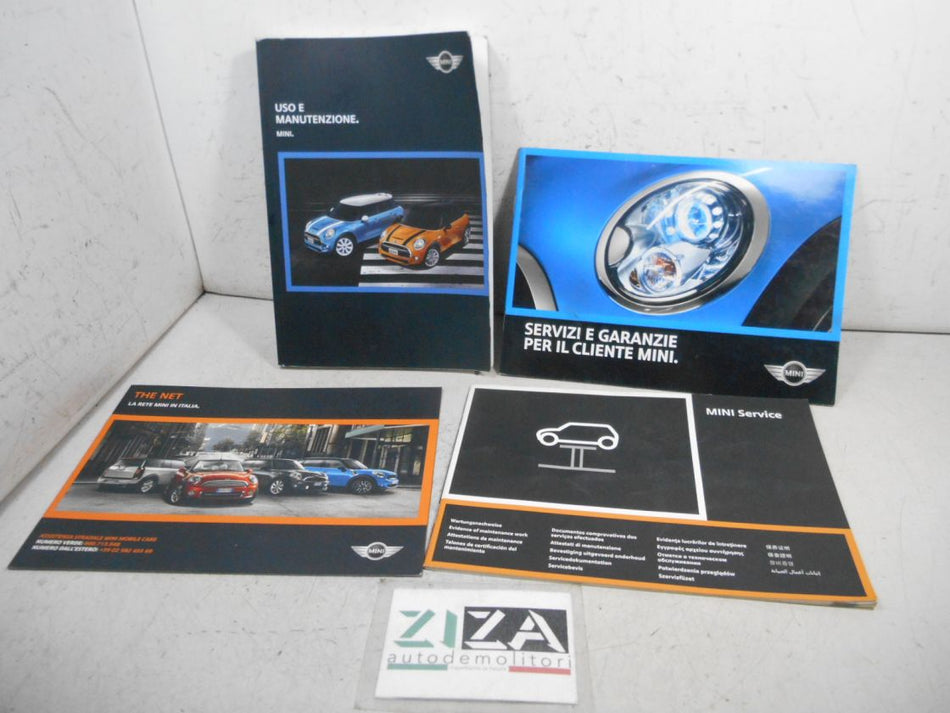Libretto Manuale Uso Manutenzione Italiano Mini Cooper F55 2015 01402957259it