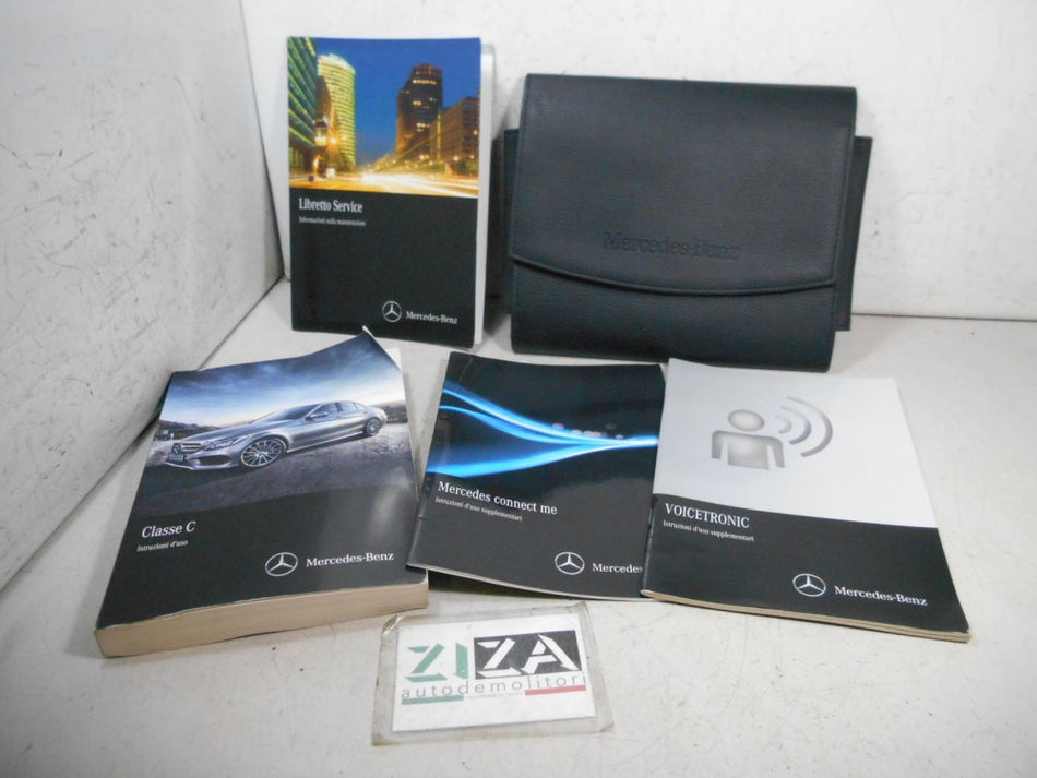 Libretto Manuale Uso Manutenzione Italiano Mercedes W205 2015 2055846602