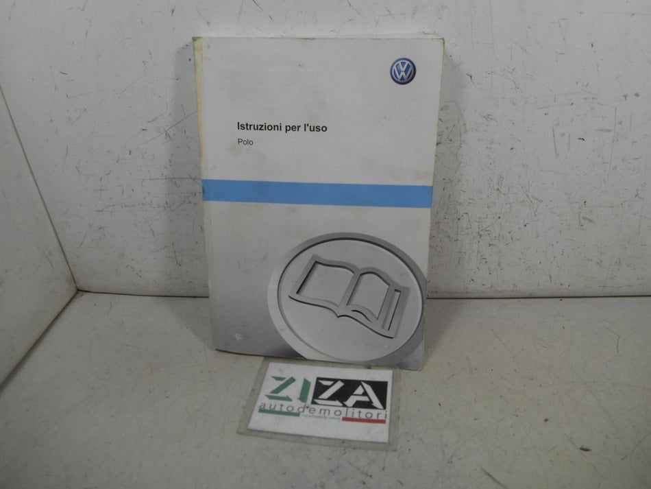 Libretto Manuale Uso Manutenzione Italiano VW Polo 6R 2012 132.5R1PO5.50