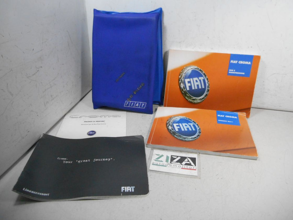 Libretto Manuale Uso Manutenzione Italiano Fiat Croma 2007 Connect Nav+