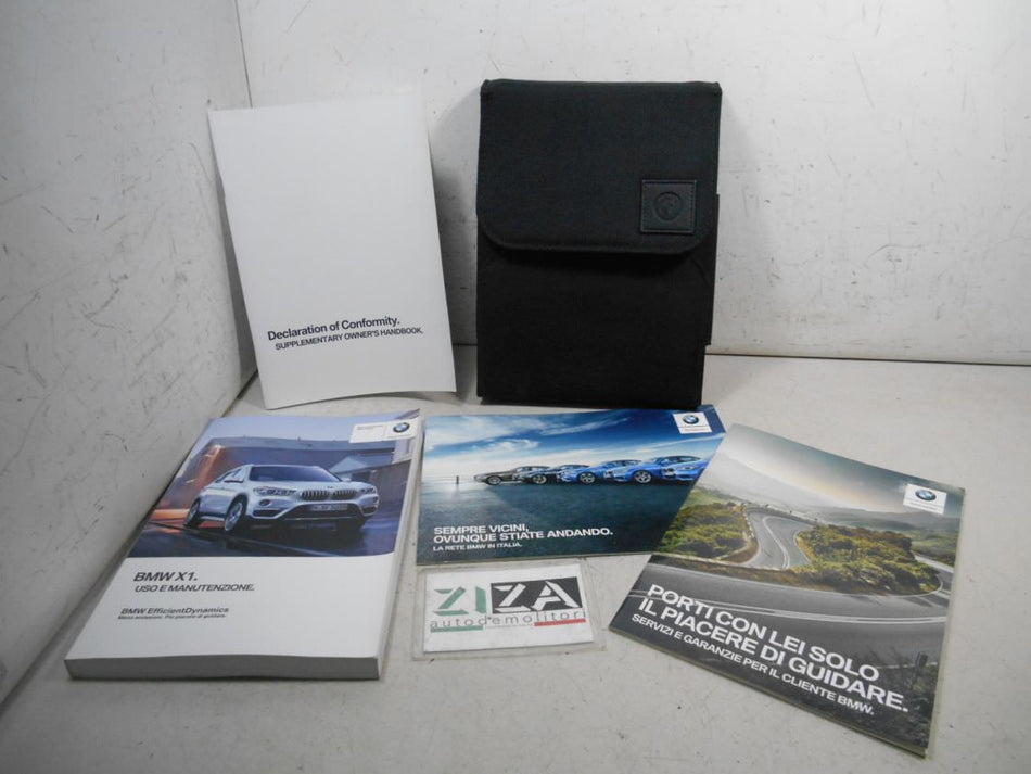 Libretto Manuale Uso Manutenzione BMW X1 F48 2018