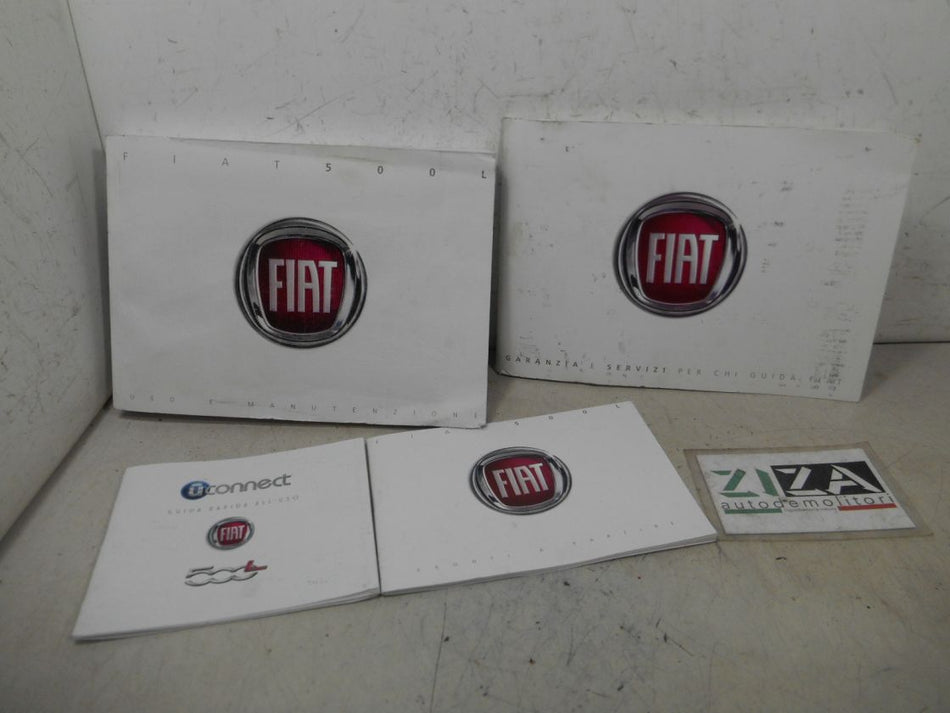 Libretto Manuale Uso Manutenzione Italiano Fiat 500L 2014
