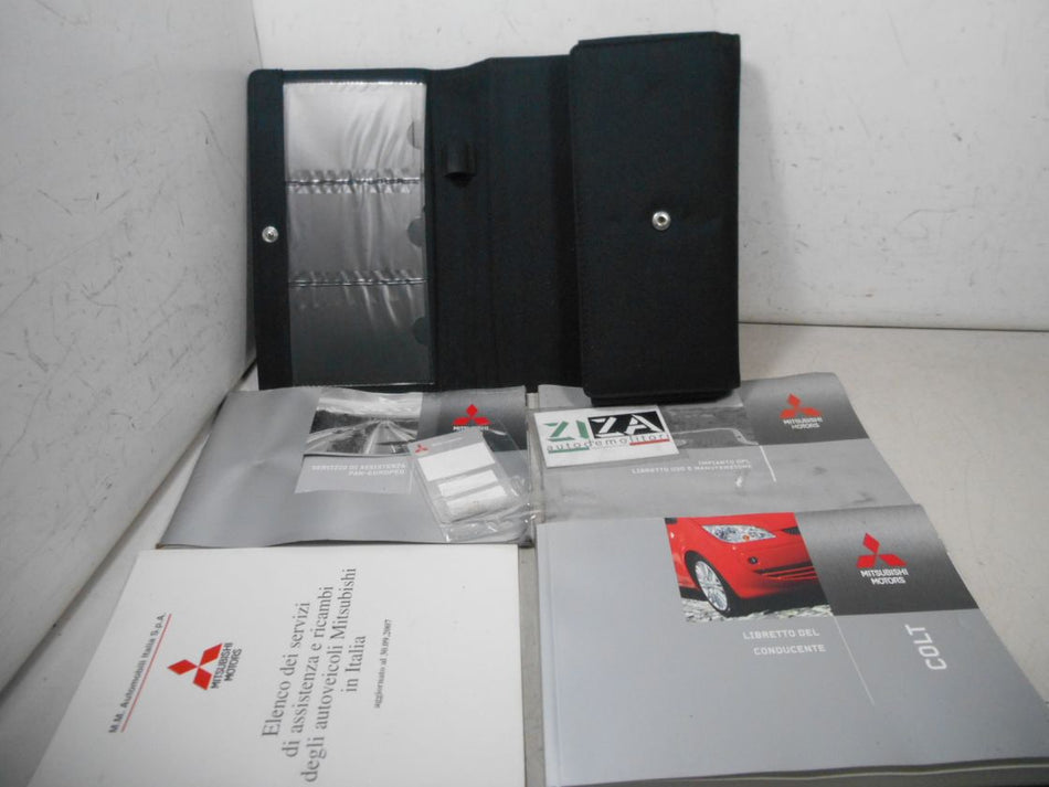 Libretto Manuale Istruzioni Italiano Mitsubishi Colt Z30 2009