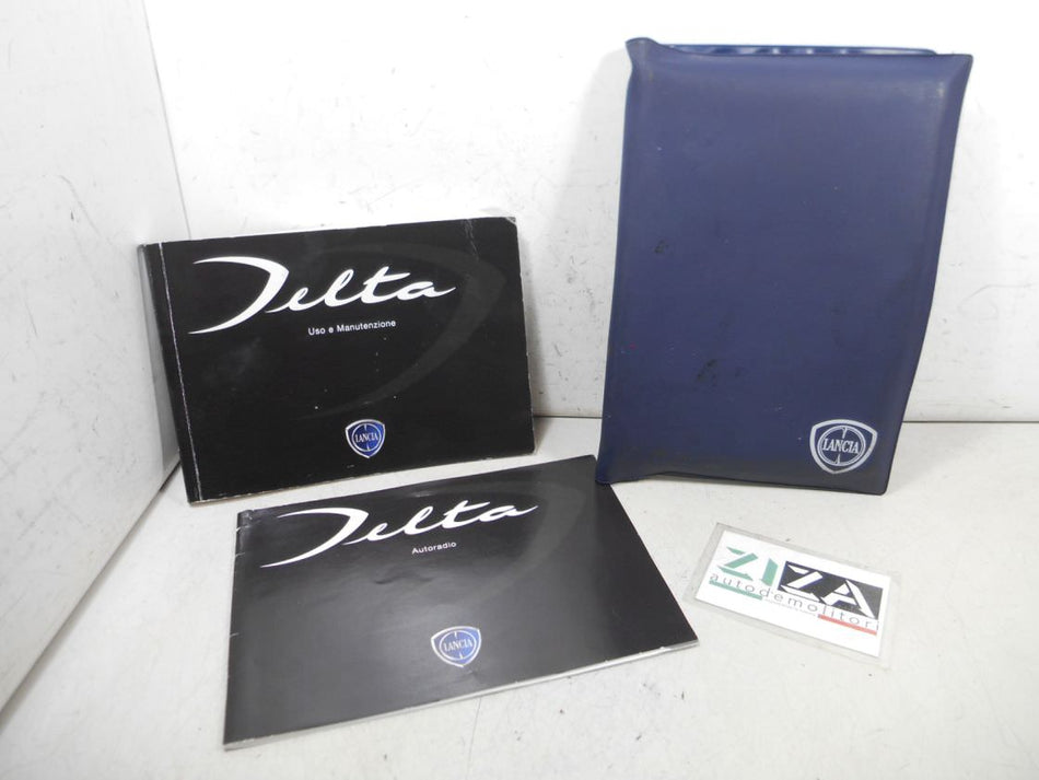 Libretto Manuale Uso e Manutenzione Italiano Lancia Delta 844 2011