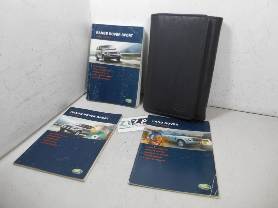 Libretto Manuale Uso Manutenzione Italiano Range Rover Sport 2005