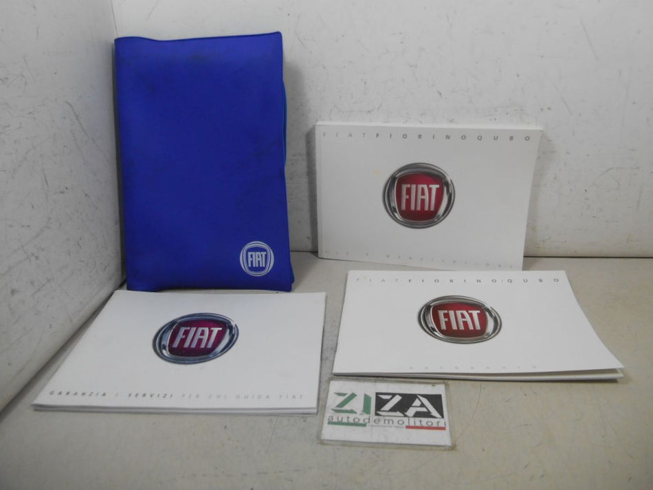 Libretto Manuale Uso Manutenzione Italiano Fiat Qubo 2010