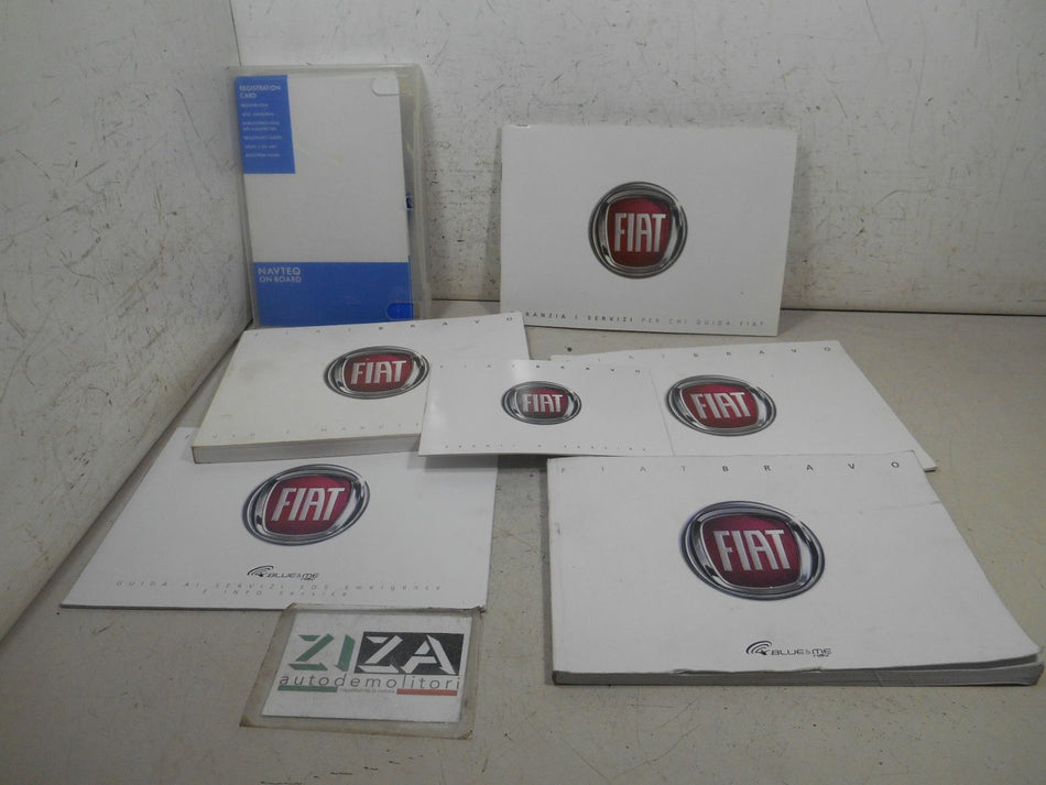 Libretto Manuale Uso Manutenzione Italiano Fiat Bravo 198 2007 Blue&Me