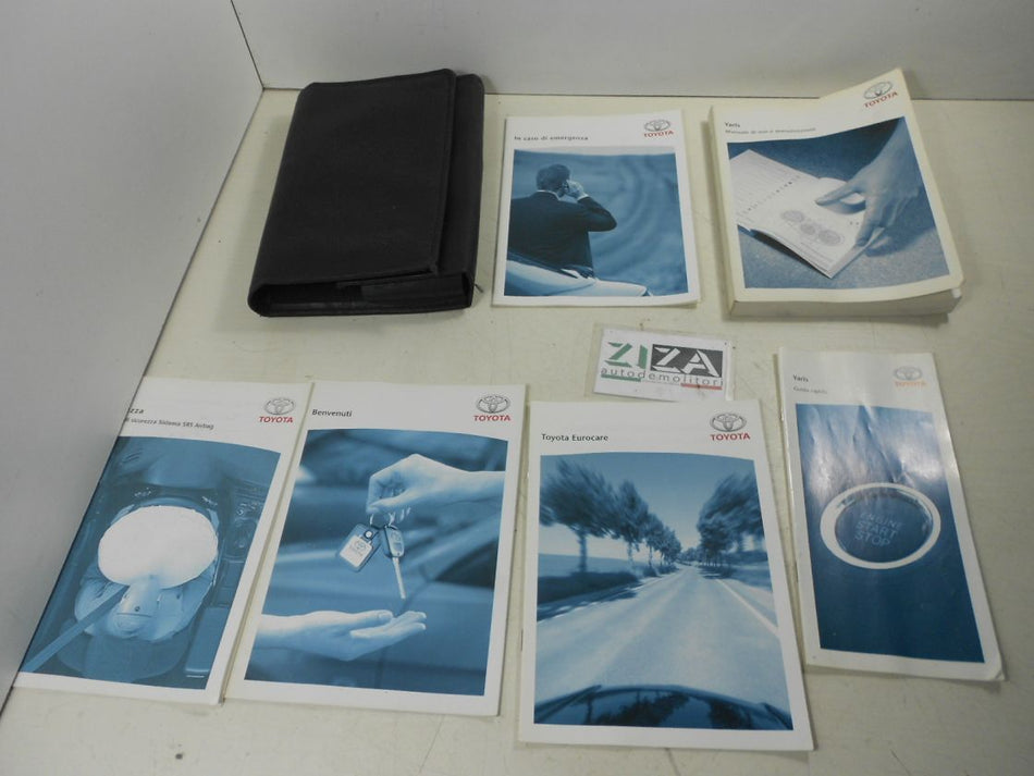 Libretto Manuale Uso Manutenzione Italiano Toyota Yaris XP90 2007