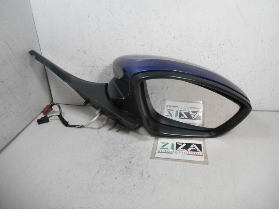 Specchietto Retrovisore Destro Elettrico Peugeot 208 2015 6+3 pin